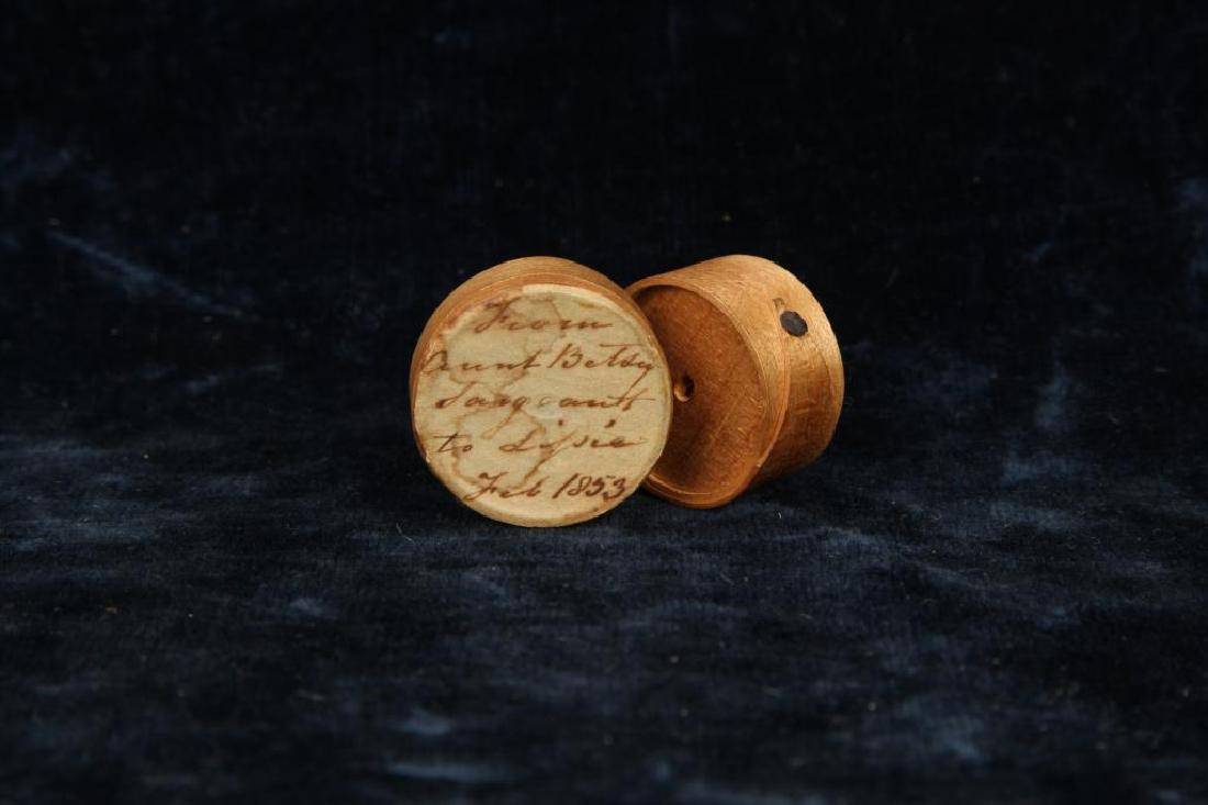 MINIATURE PANTRY BOX DATED 1853 (1 of 4)