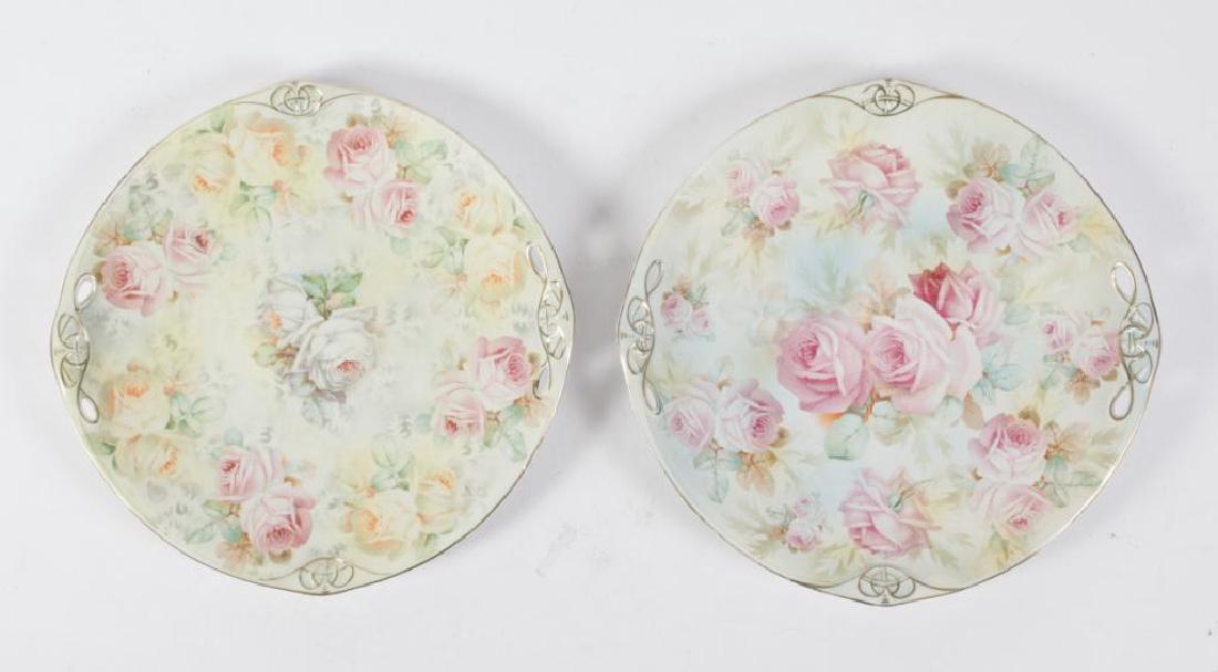 (2) ROYAL BAYREUTH ROSE TAPESTRY CAKE PLATES (1 of 5)