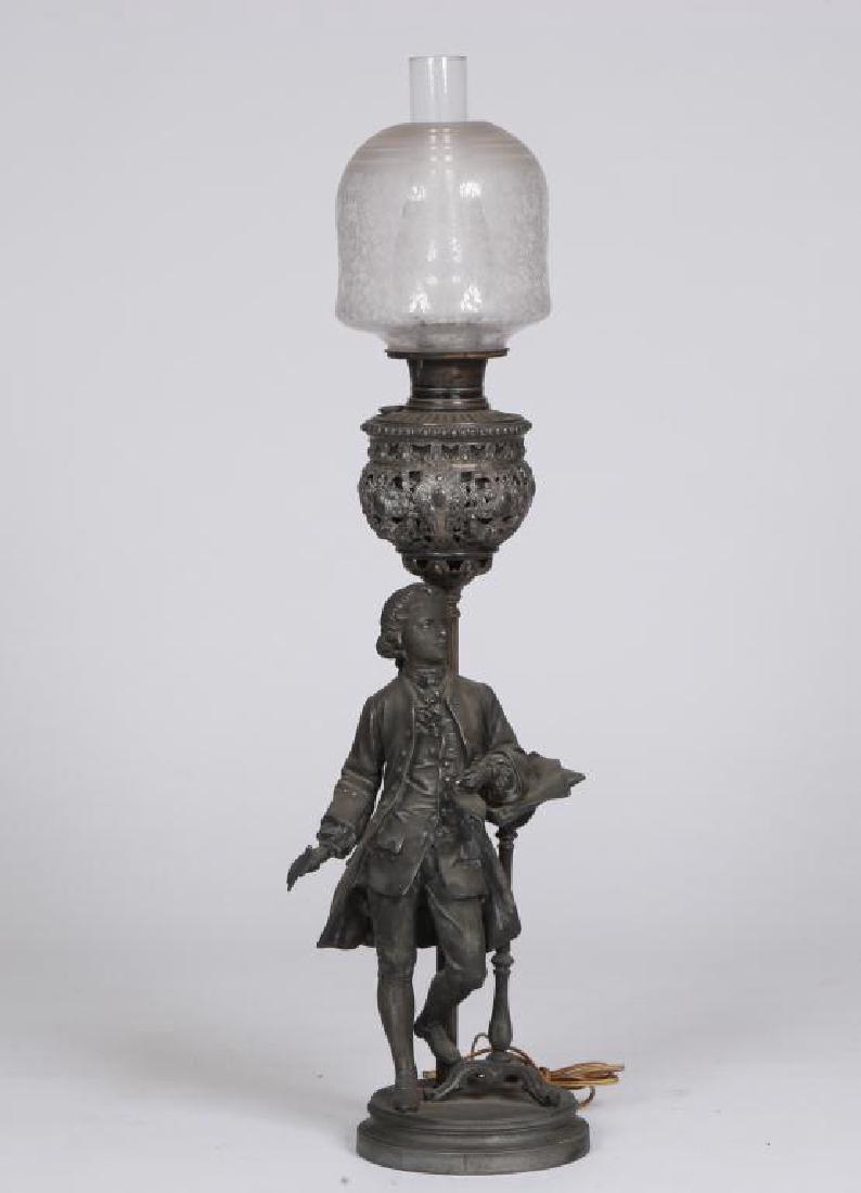 MOZART with MUSIC PEDESTAL FIGURAL TABLE LAMP (1 of 4)