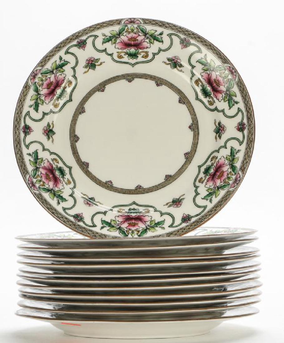 (12) ROYAL WORCESTER DINNER PLATES (1 of 6)