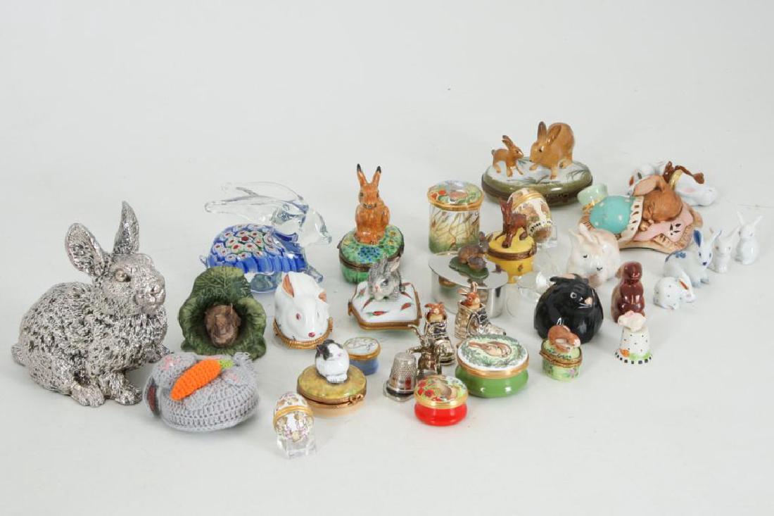 COLLECTION OF (38) CERAMIC RABBITS (1 of 4)