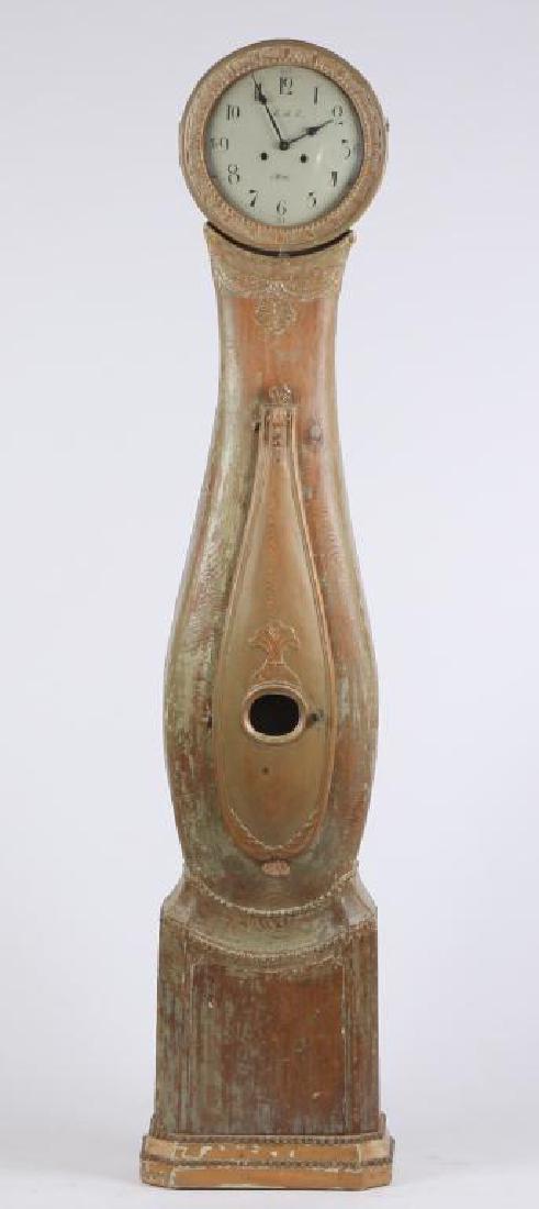 (18th c) EUROPEAN "MORA " LONGCASE CLOCK (1 of 11)