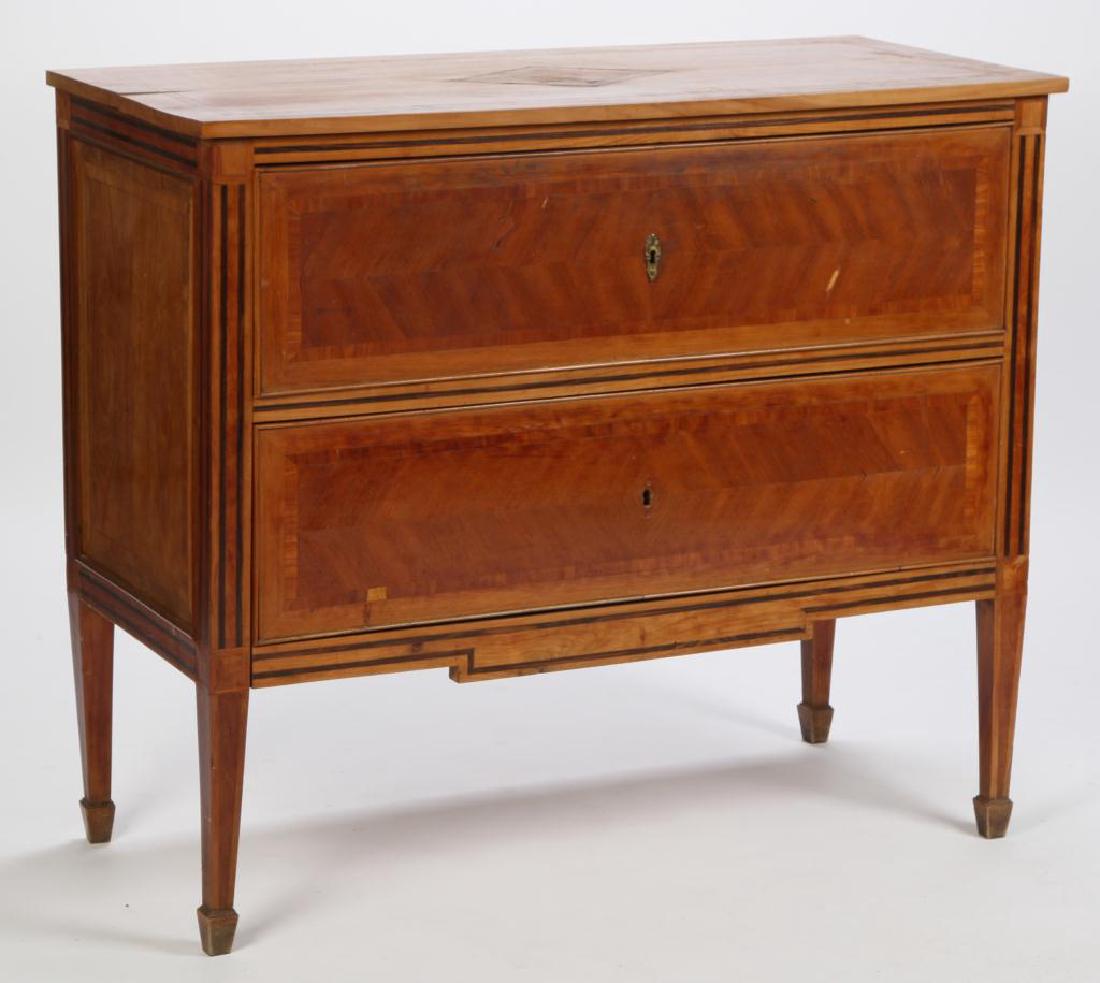 TWO DRAWER CONTINENTAL COMMODE (1 of 10)
