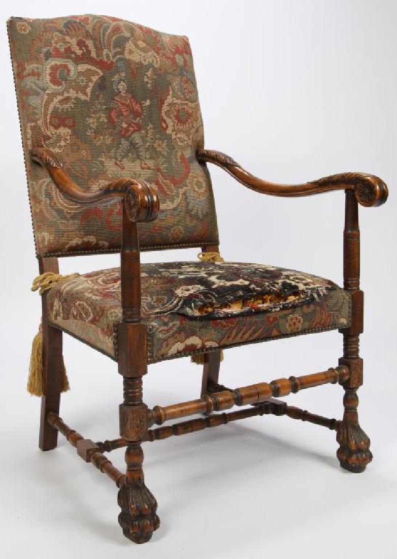 JACOBEAN STYLE ARMCHAIR (1 of 7)