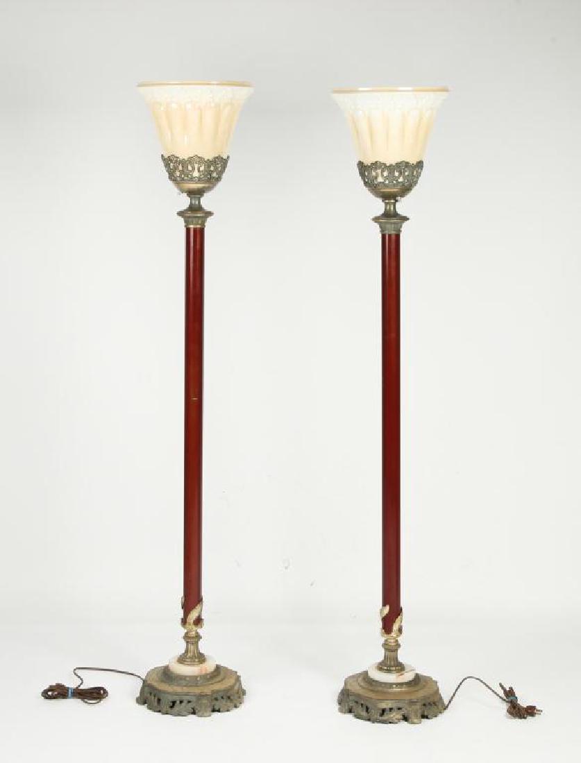 PAIR OF (20th c) TORCHERES (1 of 6)