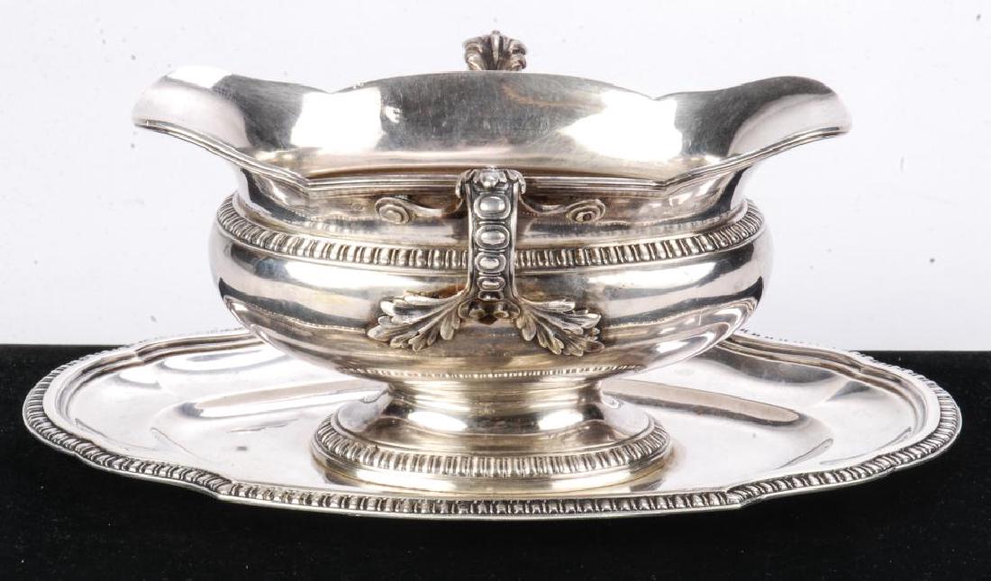 FRENCH SILVER GRAVY BOAT (1 of 11)