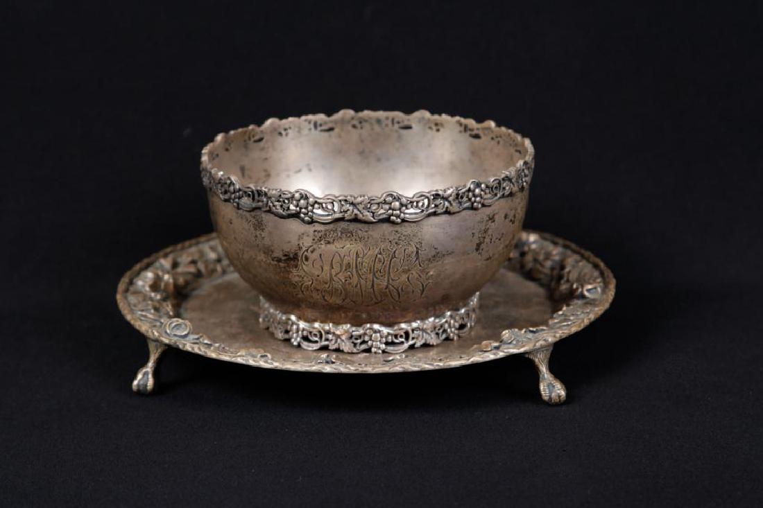 S KIRK & SON CO. STERLING SILVER BOWL & PLATE (1 of 5)