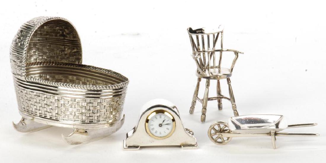 (4) STERLING SILVER MINIATURES (1 of 10)