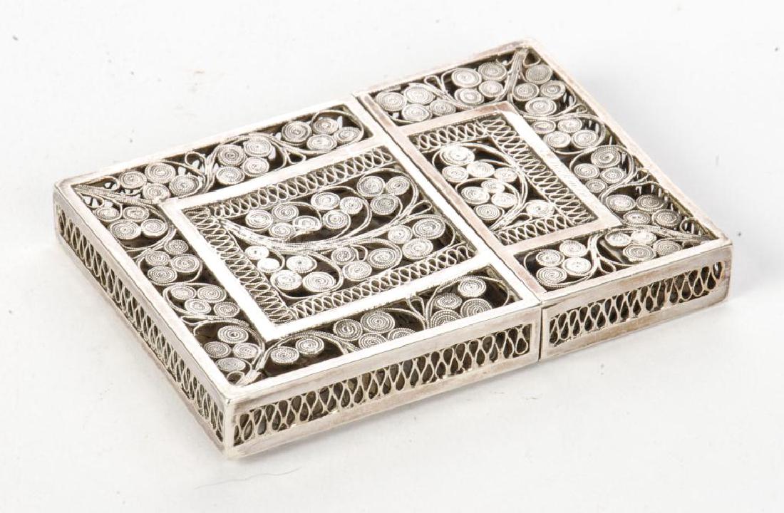 STERLING SILVER CALLING CARD CASE (1 of 6)