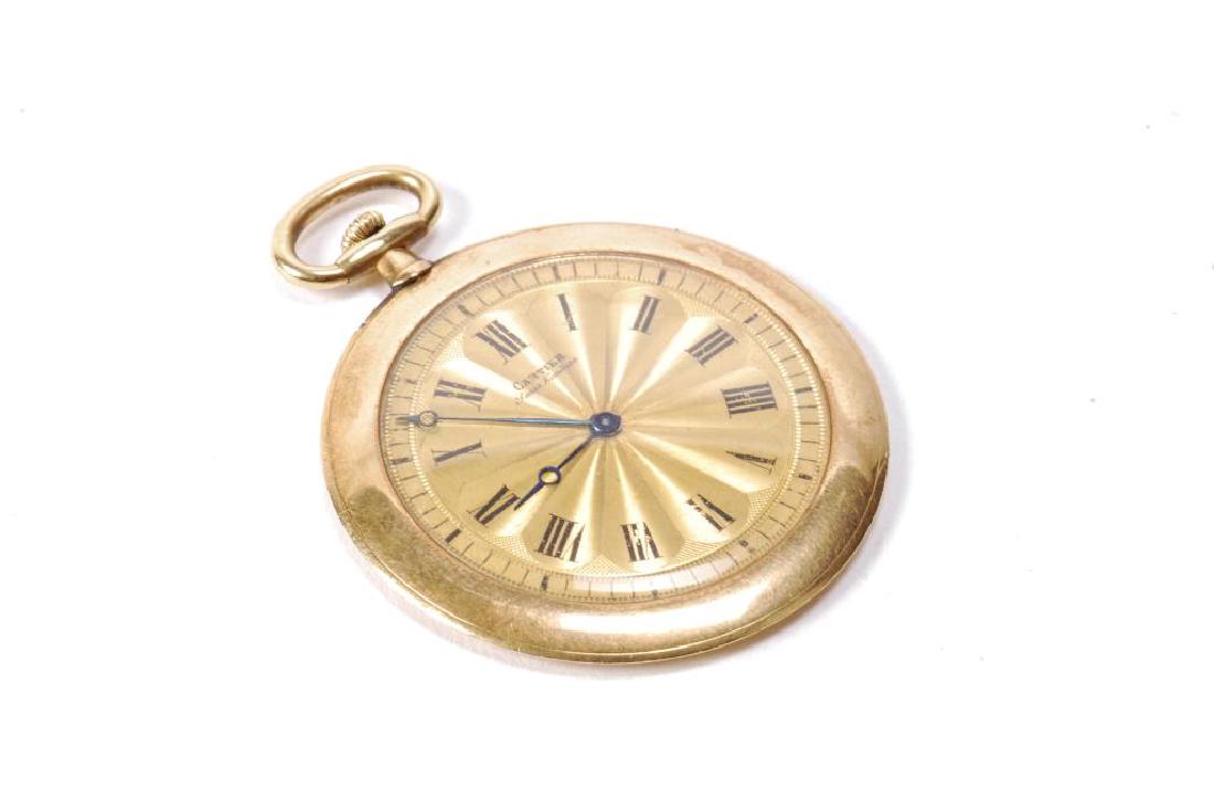 CARTIER GOLD POCKET WATCH (1 of 10)