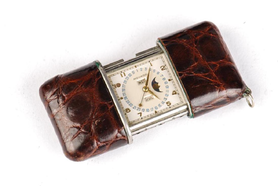 MOVADO DAY DATE MOON TRAVEL CLOCK (1 of 6)