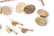 (3) SETS OF 14k GOLD CHAIN LINK CUFF LINKS etc. - 6