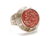 OTTOMAN CORNELIAN SILVER SIGNET RING