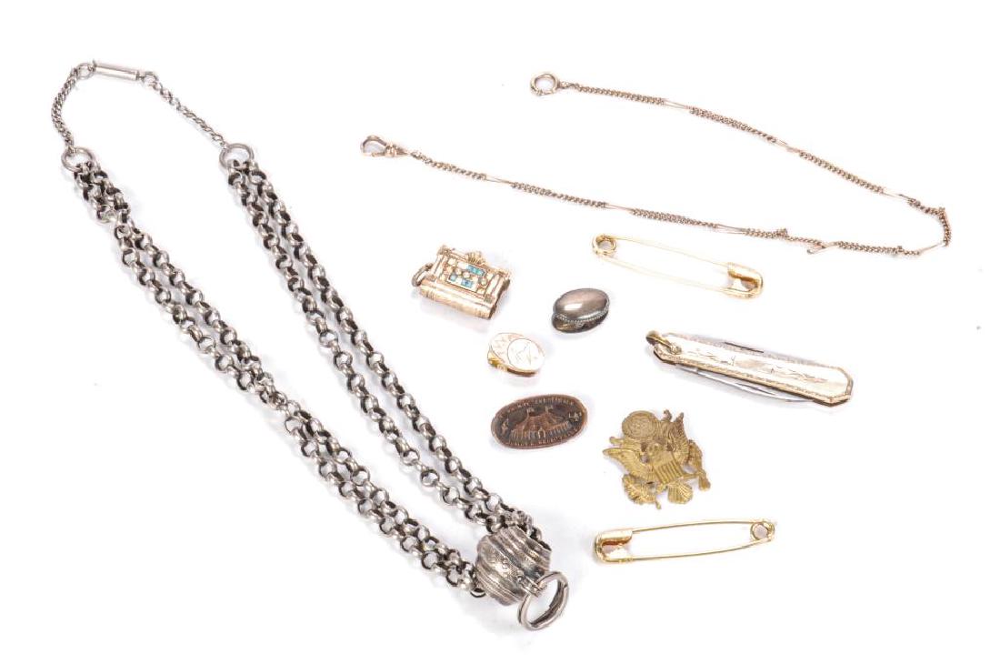 LOT OF JEWELRY AND OTHER KEEPSAKES (1 of 10)