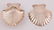 PAIR of TIFFANY STERLING SILVER SHELL NUT DISHES - 4