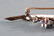 CLOSE SET DIAMOND FLORAL SPRAY BROACH - 10