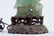 CHINESE CARVED GREEN QUARTZ TABLE LAMP - 6