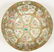 (19th c) ROSE MEDALLION PUNCH BOWL - 5