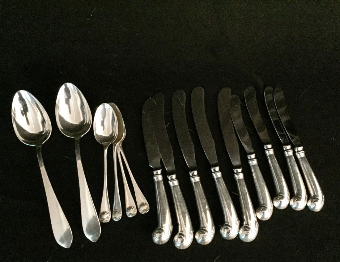 (15) PIECES OF STERLING SILVER FLATWARE / STIEFF (1 of 5)