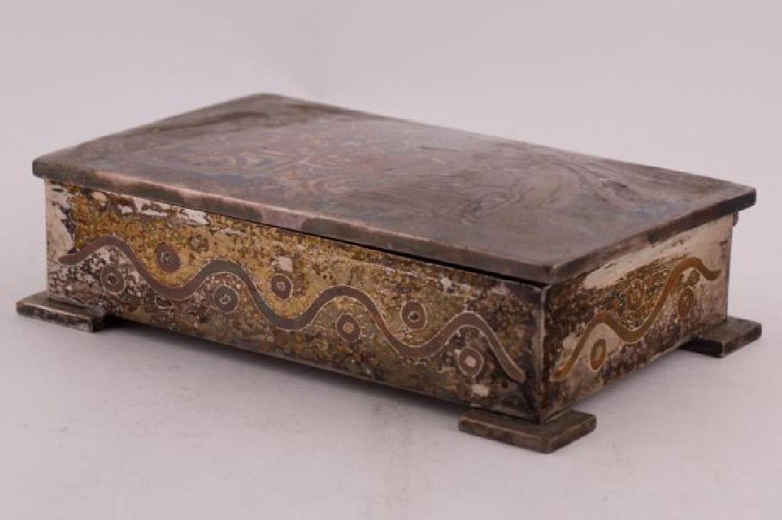 LOS CASTILLOS HANDWROUGHT MIXED METAL BOX (1 of 8)