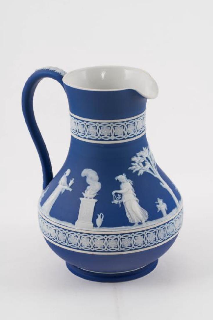 WEDGEWOOD JASPERWARE POTTERY PITCHER (1 of 5)