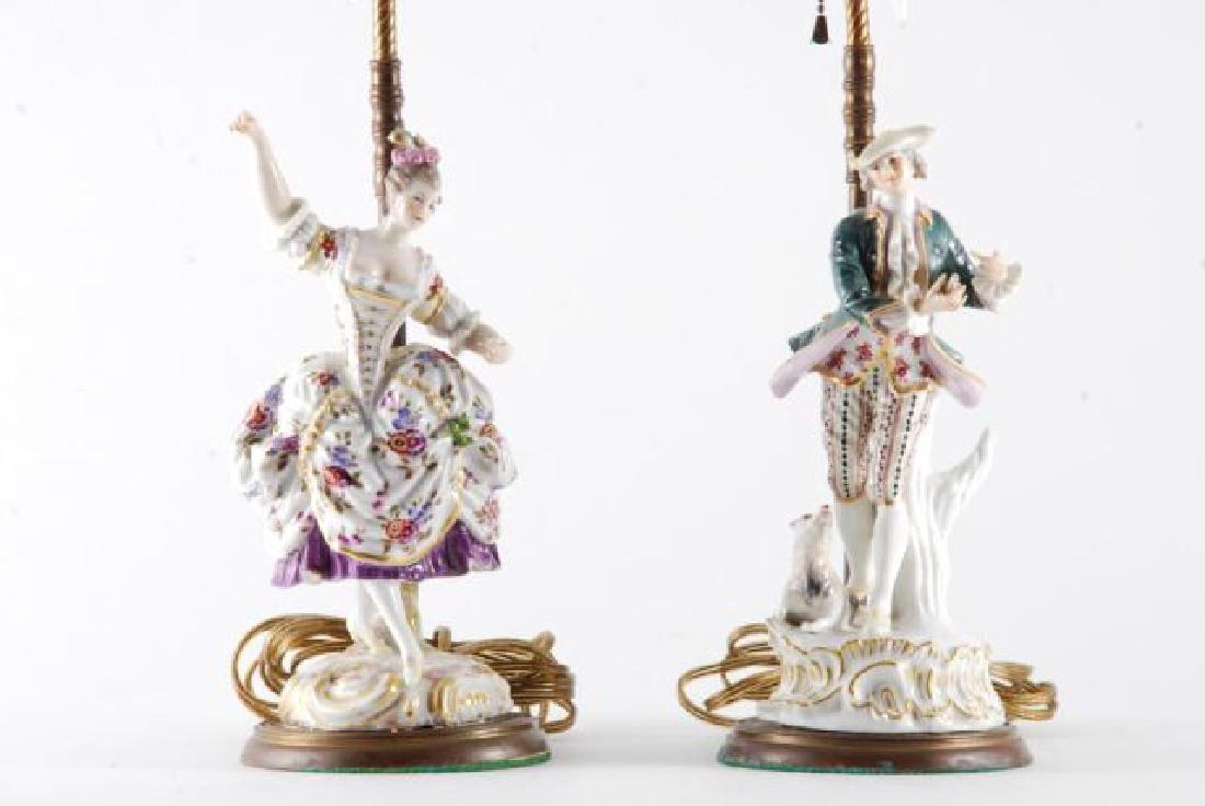 (2) MEISSEN QUALITY PORCELAIN FIGURES (1 of 10)