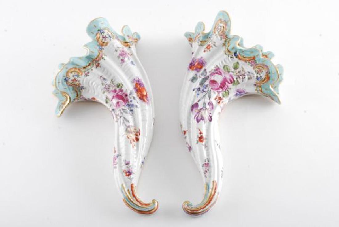 (Late 19th c) ROCOCO WALL POCKETS (1 of 9)