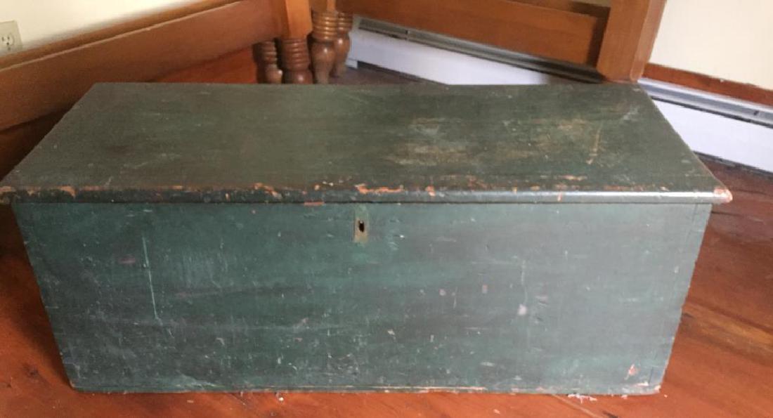 PAINTED SIX BOARD SEA CHEST (1 of 9)