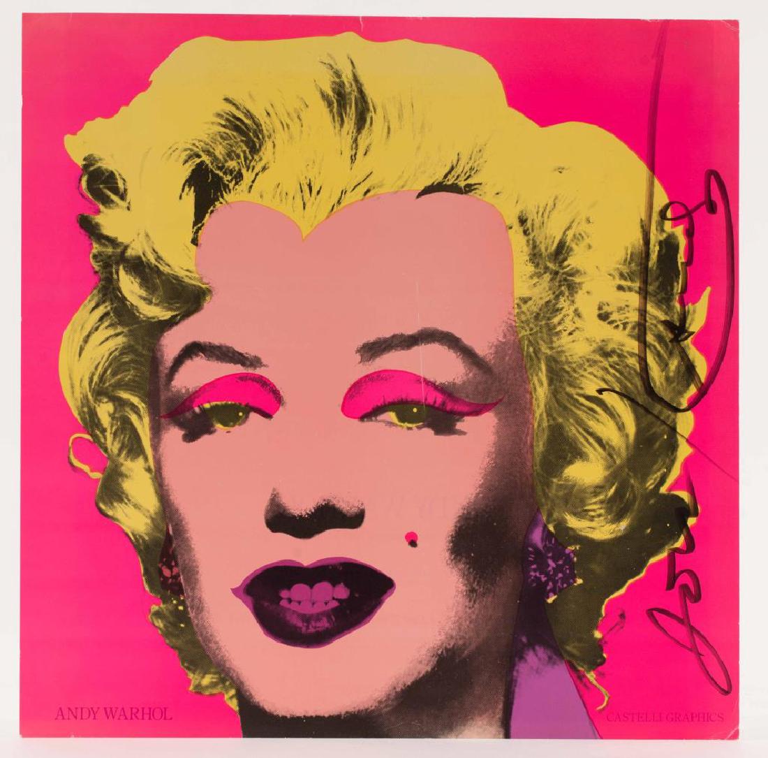ANDY WARHOL (1928-1987) MARILYN MONROE INVITATION (1 of 7)