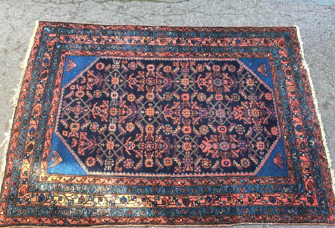 PERSIAN ORIENTAL HAMADAN AREA CARPET (1 of 9)