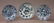 148: Three pieces of blue and white Chinese Export porc