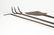 (3) WROUGHT IRON HEARTH TOOLS - 2