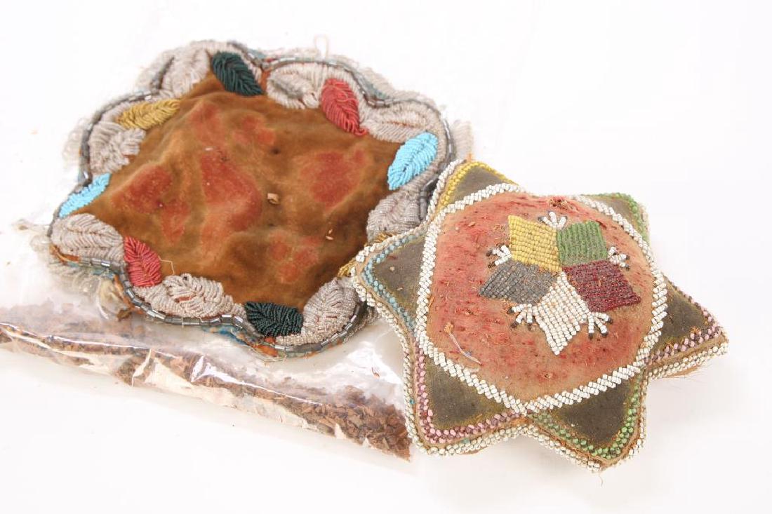 NATIVE AMERICAN BEADED PILLOW AND PILLOW FACE (1 of 7)