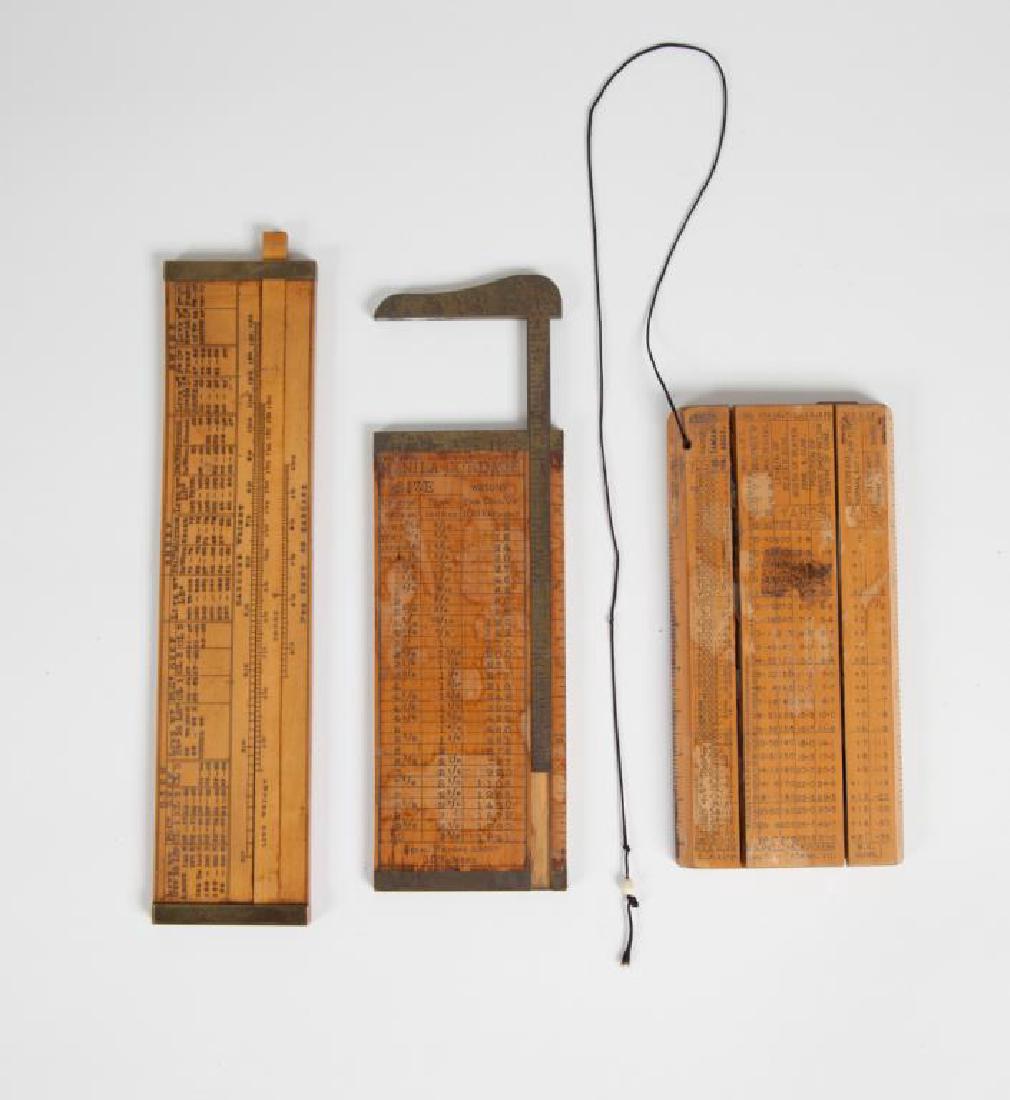 CATTLE GAUGE, CALIPER and SLIDE RULE FOR MARKSMEN (1 of 4)