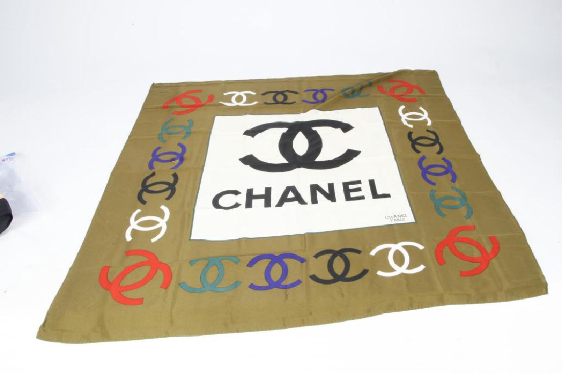 (2) VINTAGE CHANEL SCARFS (1 of 4)