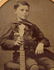 TIN TYPE OF BOY WITH BANJO & NATIONAL BANJO METHOD - 2