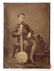 TIN TYPE OF BOY WITH BANJO & NATIONAL BANJO METHOD - 5