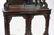19th c AMERICAN GLASS FRONT ROSEWOOD ÉTAGÉRE - 9