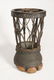 19th C WROUGHT IRON ELEPHANT FOOT UMBRELLA STAND - 10