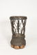 19th C WROUGHT IRON ELEPHANT FOOT UMBRELLA STAND - 7