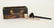FOLK ART PAINTED PIPE AND MATCH WALL BOX