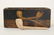 FOLK ART PAINTED PIPE AND MATCH WALL BOX - 3