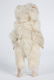 GERMAN BISQUE DOLL IN FUR EASTER BUNNY COSTUME - 3