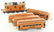 LIONEL MFG. CO. 256 "O" GAUGE ENGINE & CARS