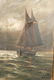 AMERICAN SCHOOL (19th c) FISHING BOATS - 4