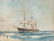 1906 WATERCOLOR OF A SHIP IN THE ANTARCTIC - 3