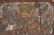"VALKYRIE" POLYCHROME PAINTED WALNUT STERN CARVING - 5