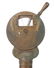 DIMINUTIVE BRASS SHIP'S TELEGRAPH - 2