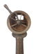DIMINUTIVE BRASS SHIP'S TELEGRAPH - 3