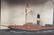CASED SHIP MODEL / DIORAMA of a SIDEWHEELER - 6